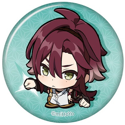 Значок miHoYo Genshin Impact Chibi Expressions Shikanoin Heizou - 6976068141167