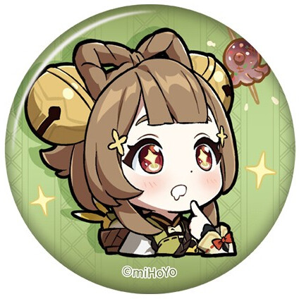 Значок miHoYo Genshin Impact Chibi Expressions Yaoyao - 6976068141150