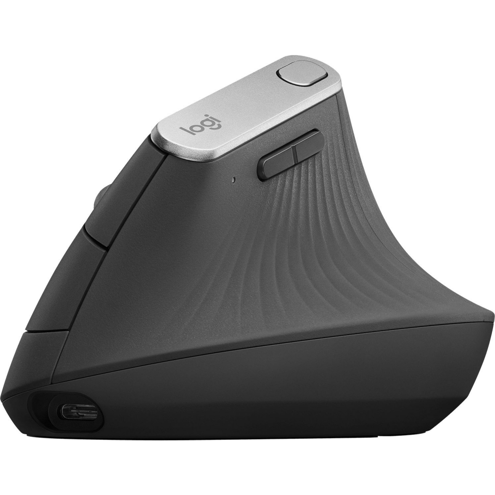 Мышь Logitech MX Vertical Black/Silver (910-005449)