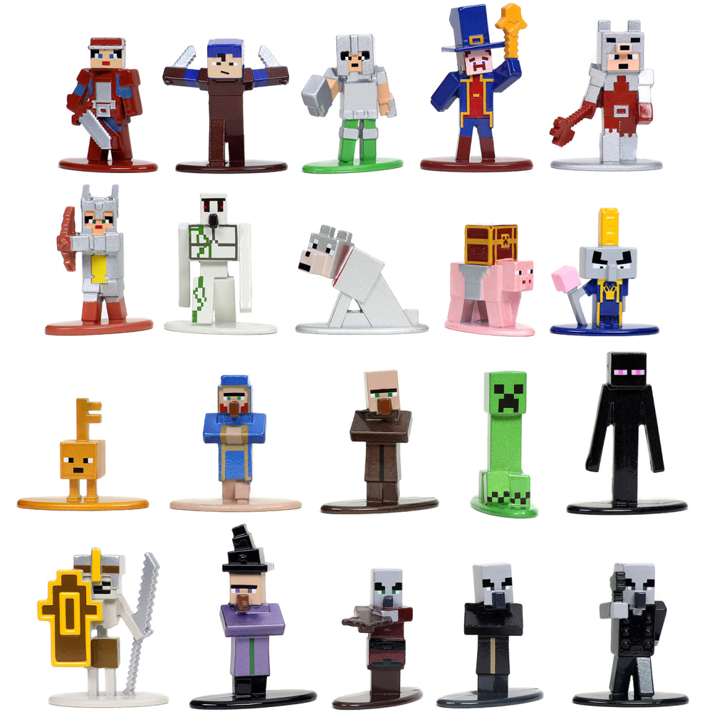 Набор фигурок Jada Toys Nano Metalfigs Minecraft Wave 4 - 32329