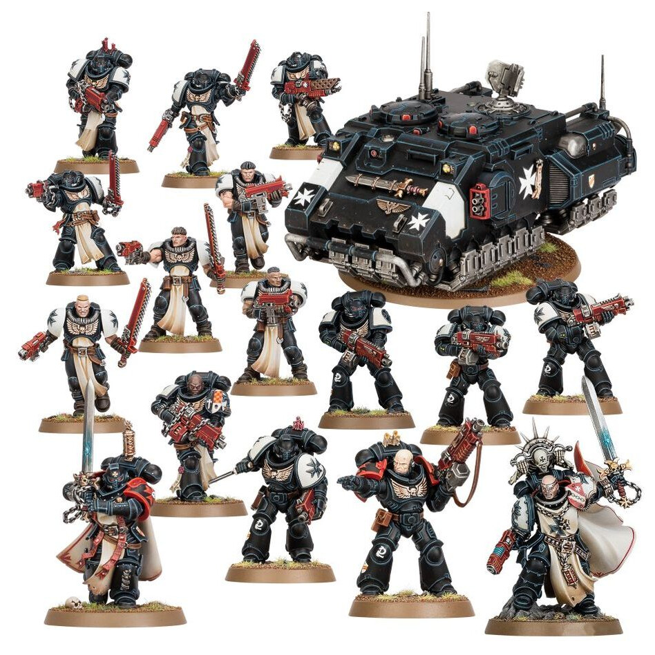 Миниатюра Games Workshop WH40K: Combat Patrol Black Templars - 55-50