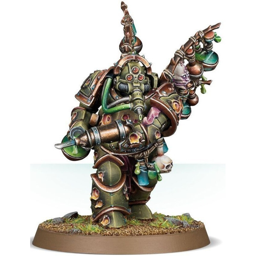 Миниатюра Games Workshop WH40K: Death Guard Biologus Putrifier (2021) - 43-24