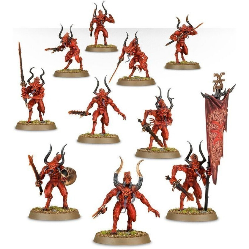 Миниатюра Games Workshop WH40K: Daemons Bloodletters Of Khorne - 97-08