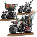 Миниатюры Games Workshop WH40K: Dark Angels Ravenwing Command Squad (2021) (44-11)