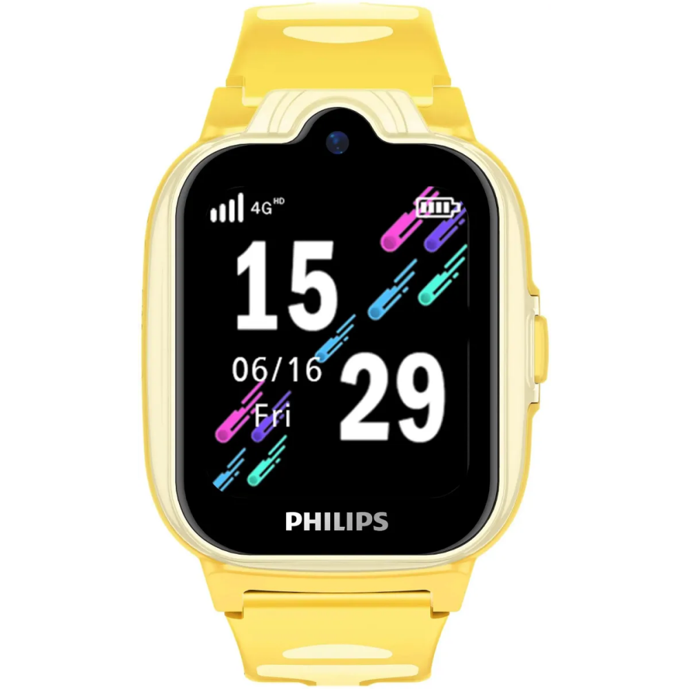 Умные часы Philips Kids W6610 Yellow - CTW6610YL/00