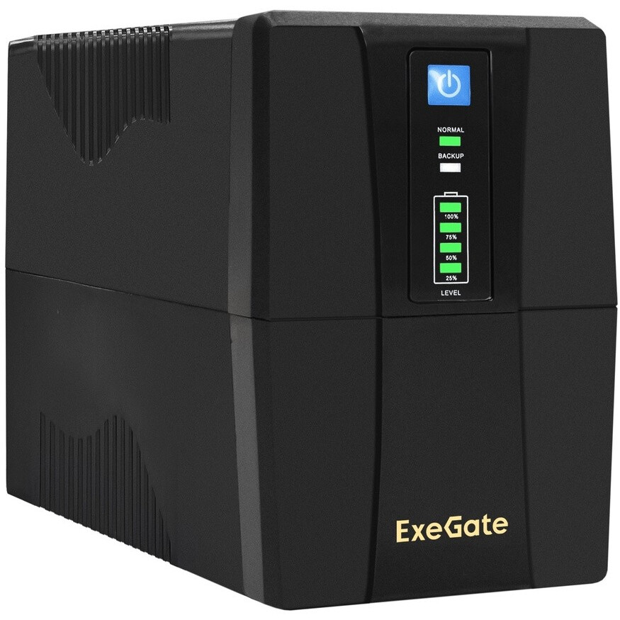 ИБП ExeGate Power Back BNB-850.LED.AVR.4C13.RJ.USB - EP285472RUS