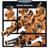 Миниатюра Games Workshop WH40K: T'au Empire Riptide Battlesuit (2022) (56-13)