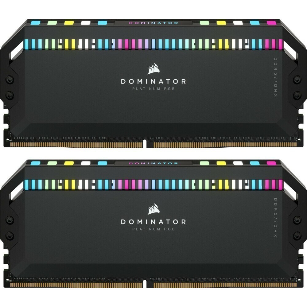 Оперативная память 64Gb DDR5 6800MHz Corsair Dominator Platinum RGB (CMT64GX5M2B6800C40) (2x32Gb KIT)