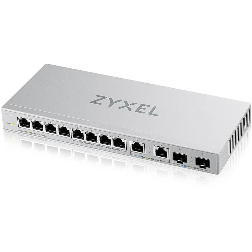 Коммутатор (свитч) Zyxel XGS1010-12 (ZZ0102F) - XGS1010-12-ZZ0102F