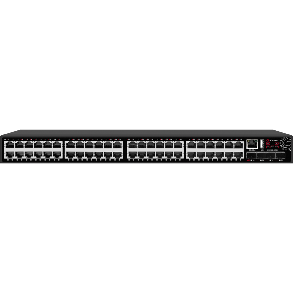 Коммутатор (свитч) SOFINET SFN3300-48T4X-2AC