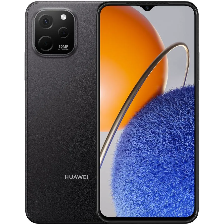 Смартфон Huawei Nova Y61 6/64Gb Midnight Black (EVE-LX9N) - 51097NYB