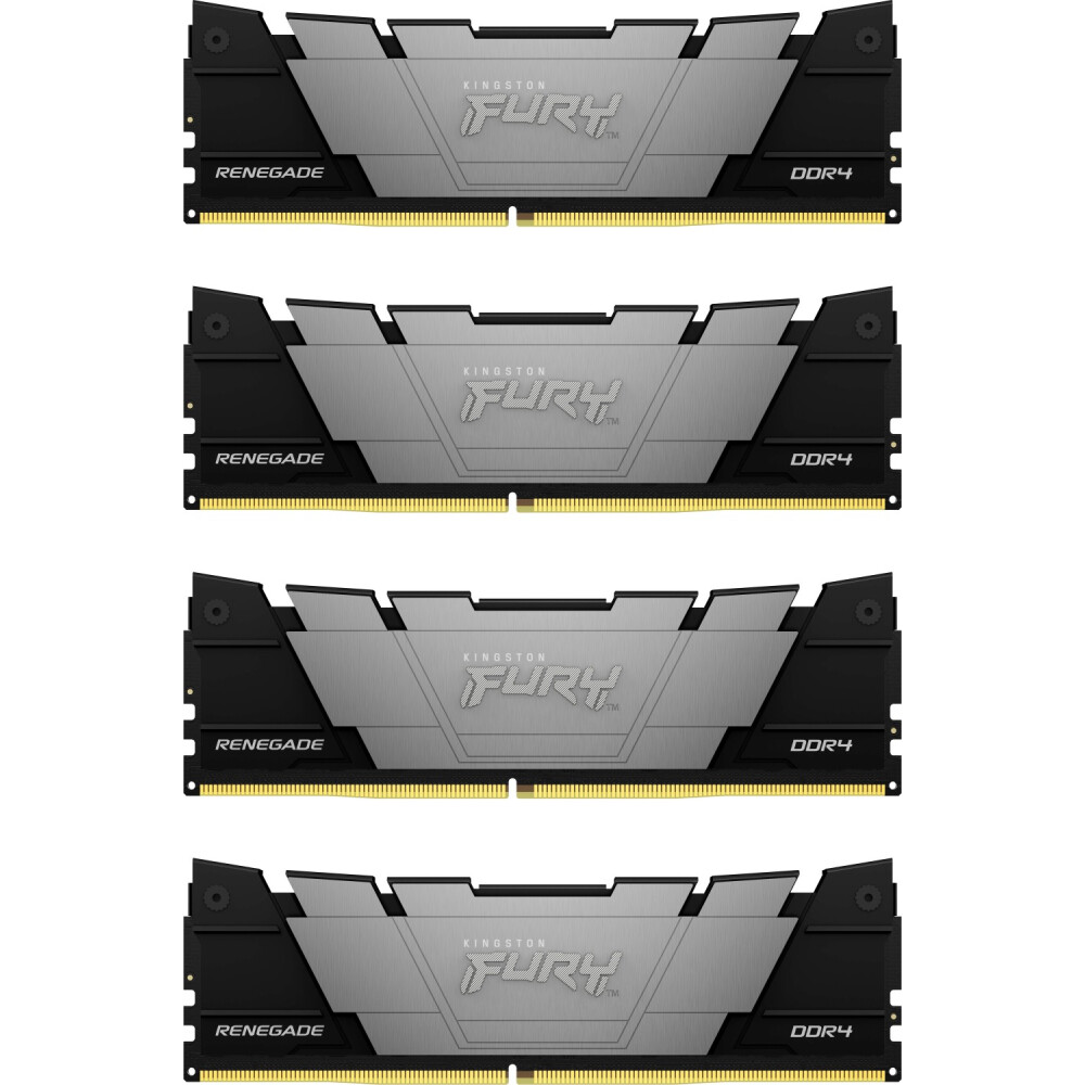 Оперативная память 64Gb DDR4 3600MHz Kingston Fury Renegade (KF436C16RB12K4/64) (4x16Gb KIT)