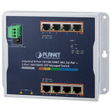 Коммутатор (свитч) PLANET WGS-4215-8P2S