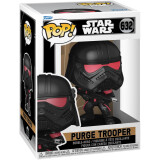 Фигурка Funko POP! Bobble Star Wars Obi-Wan Kenobi S2 Purge Trooper (Battle Pose) (67587)