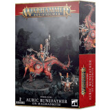 Миниатюры Games Workshop AoS: Fyreslayers Auric Runefather on Magmadroth (84-23)