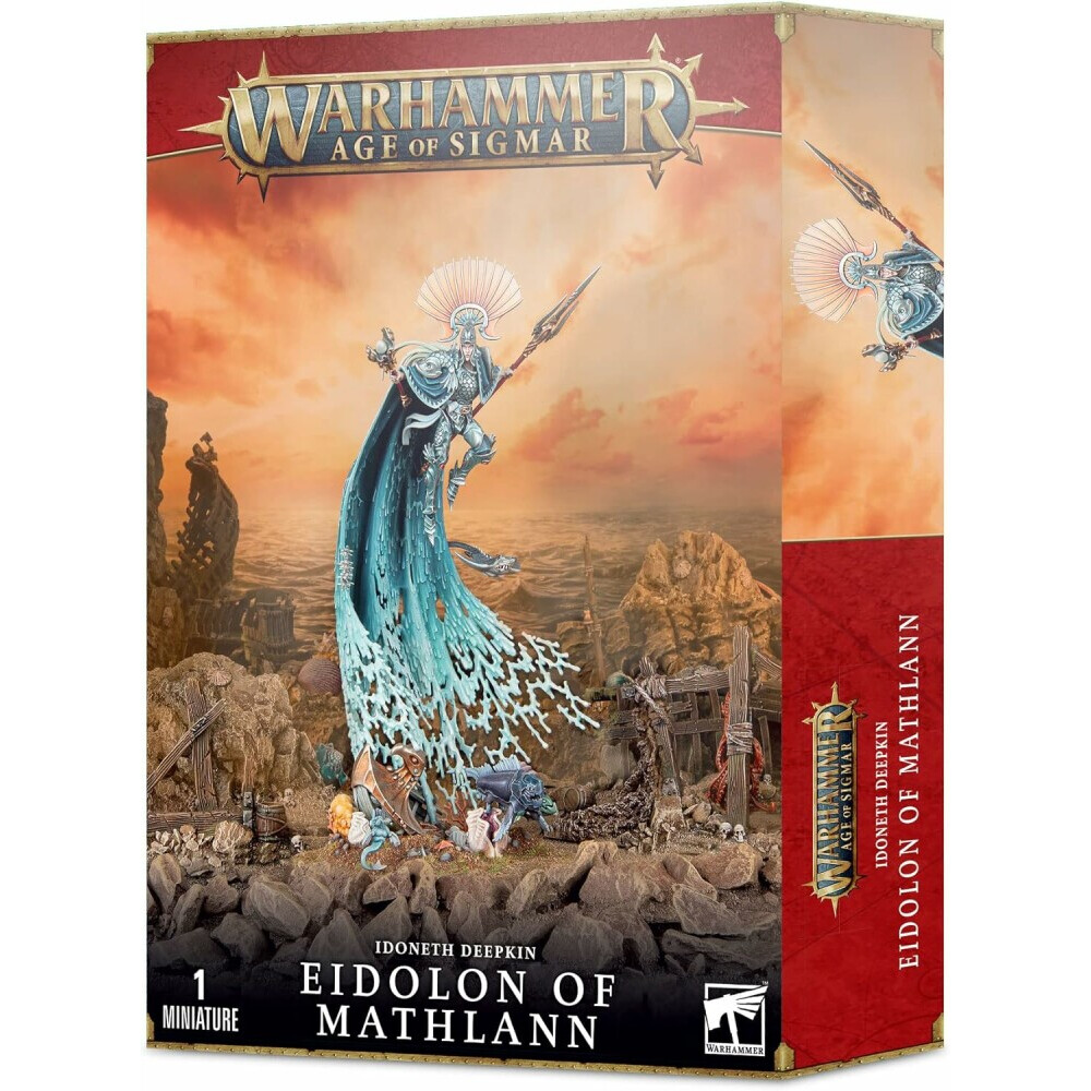 Миниатюра Games Workshop AoS: Idoneth Deepkin Eidolon Of Mathlann (2022) - 87-32