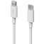 Кабель USB Type-C - Lightning, 1м, CUKTECH KLC-5497 White