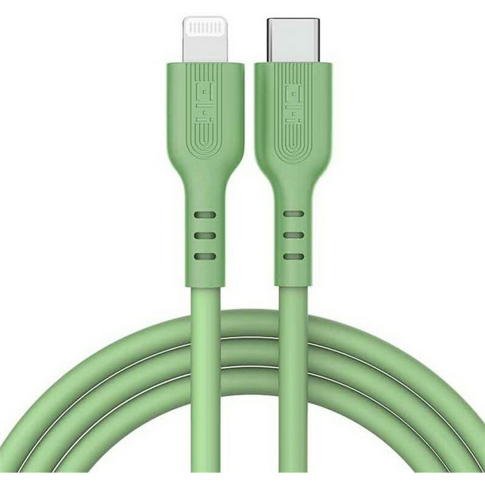 Кабель USB Type-C - Lightning, 1м, ZMI GL870 Green - ZMKGL870CNGR