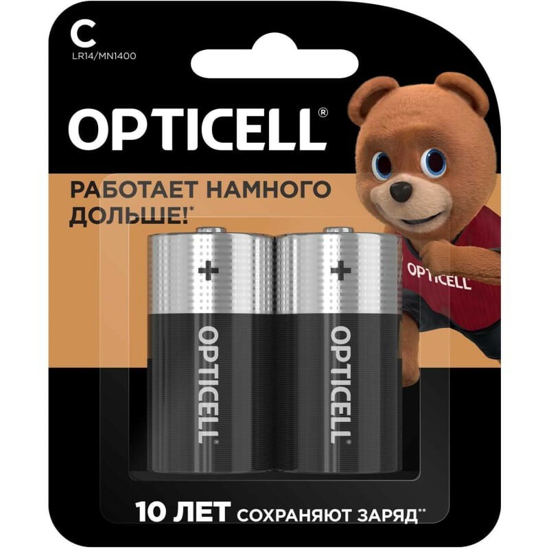 Батарейка Opticell Basic (C, 2 шт.) - 5051004