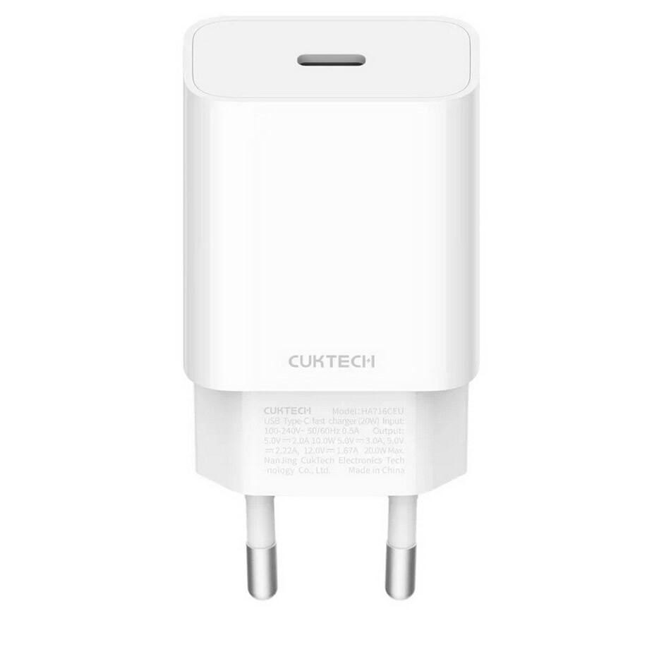 Сетевое зарядное устройство CUKTECH HA716C White - HA716C EU