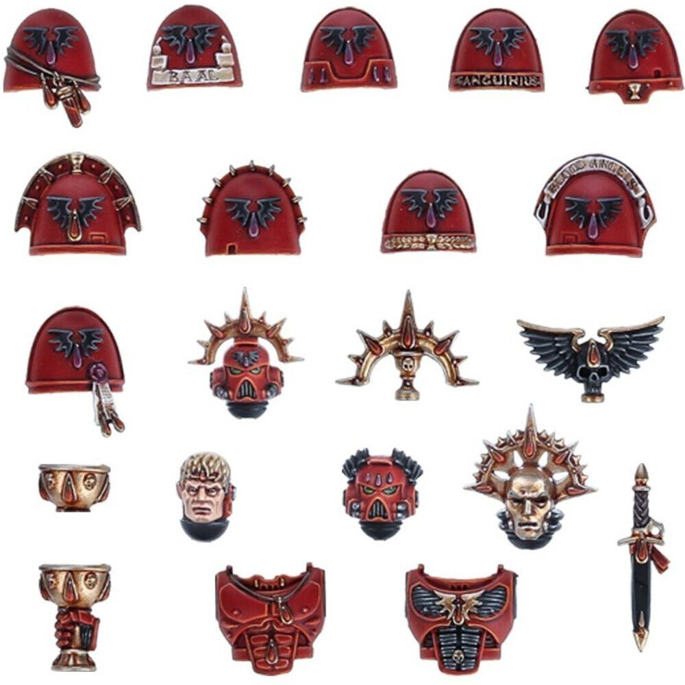 Миниатюра Games Workshop WH40K: Blood Angels Upgrades (2021) - 41-80