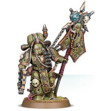 Миниатюра Games Workshop WH40K: Death Guard Plague Marine Icon Bearer (2021) (43-47)