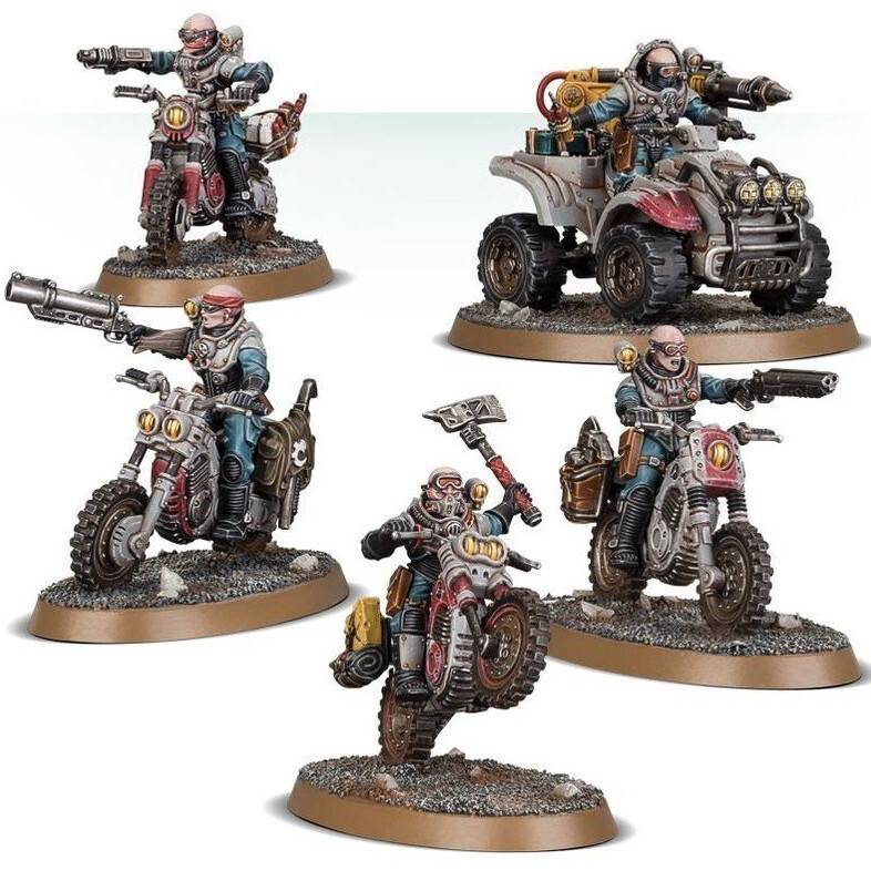 Миниатюры Games Workshop WH40K: Genestealer Cults Atalan Jackals (2023) - 51-62