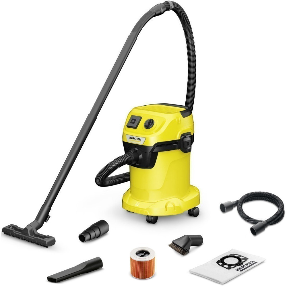 Профессиональный пылесос Karcher WD 3 P V-17/4/20 Workshop - 1.628-175.0