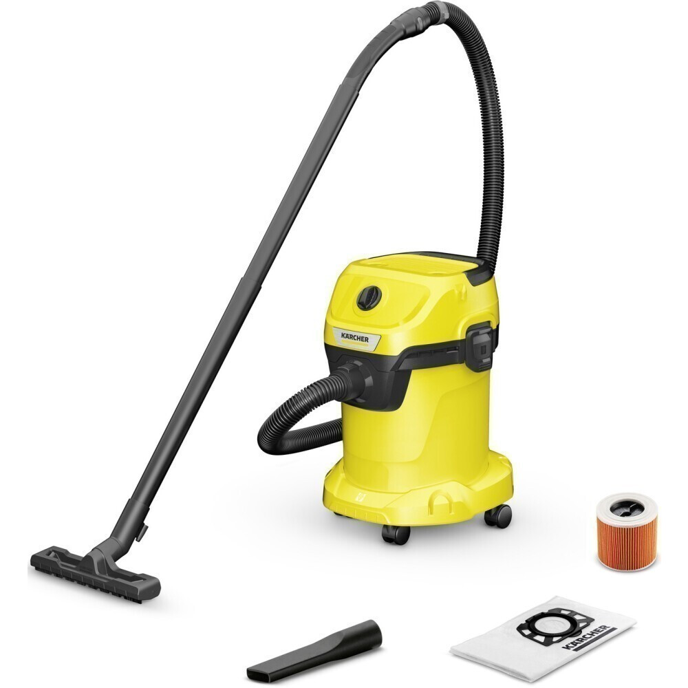 Профессиональный пылесос Karcher WD 3 V-17/4/20 - 1.628-101.0/1.628-127.0