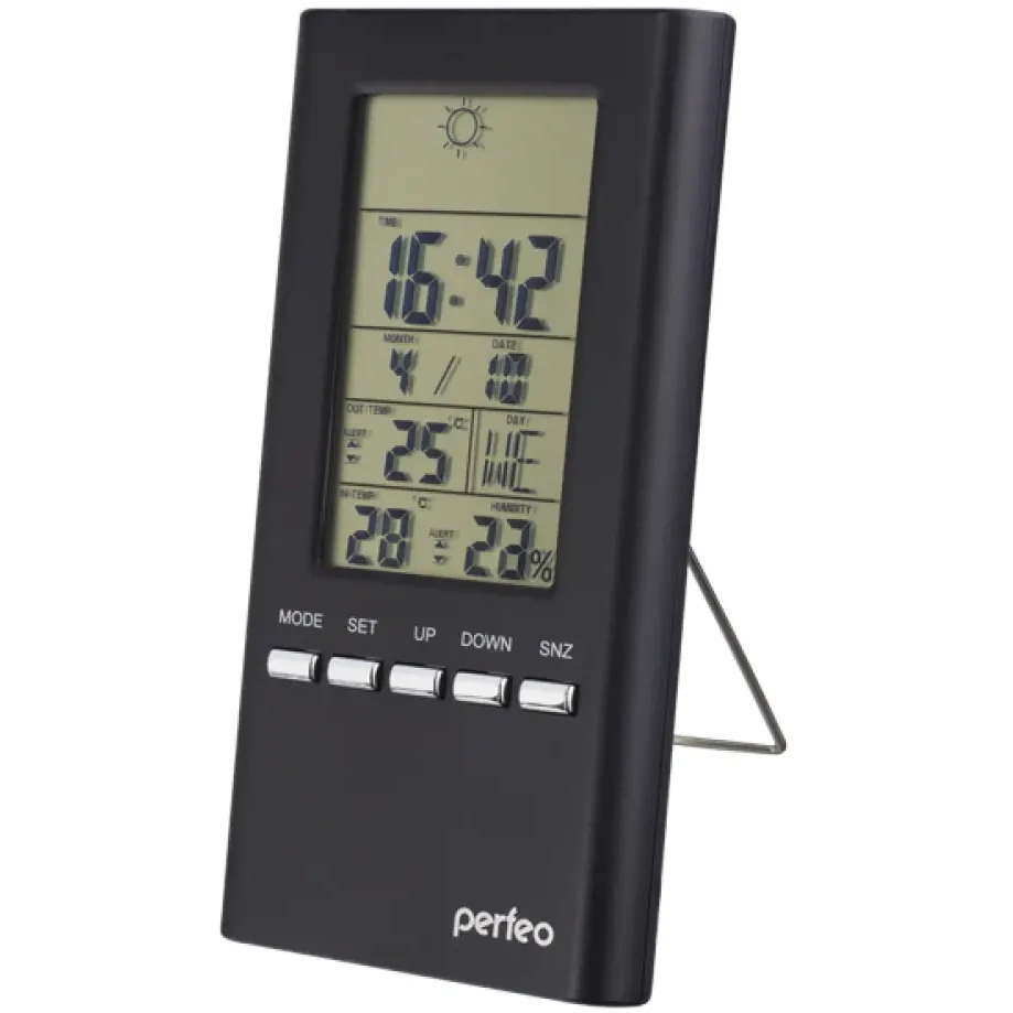 Метеостанция Perfeo Meteo Black (PF-S3331F) - PF_A4599