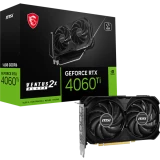 Видеокарта NVIDIA GeForce RTX 4060 Ti MSI 16Gb (RTX 4060 Ti VENTUS 2X BLACK 16G)