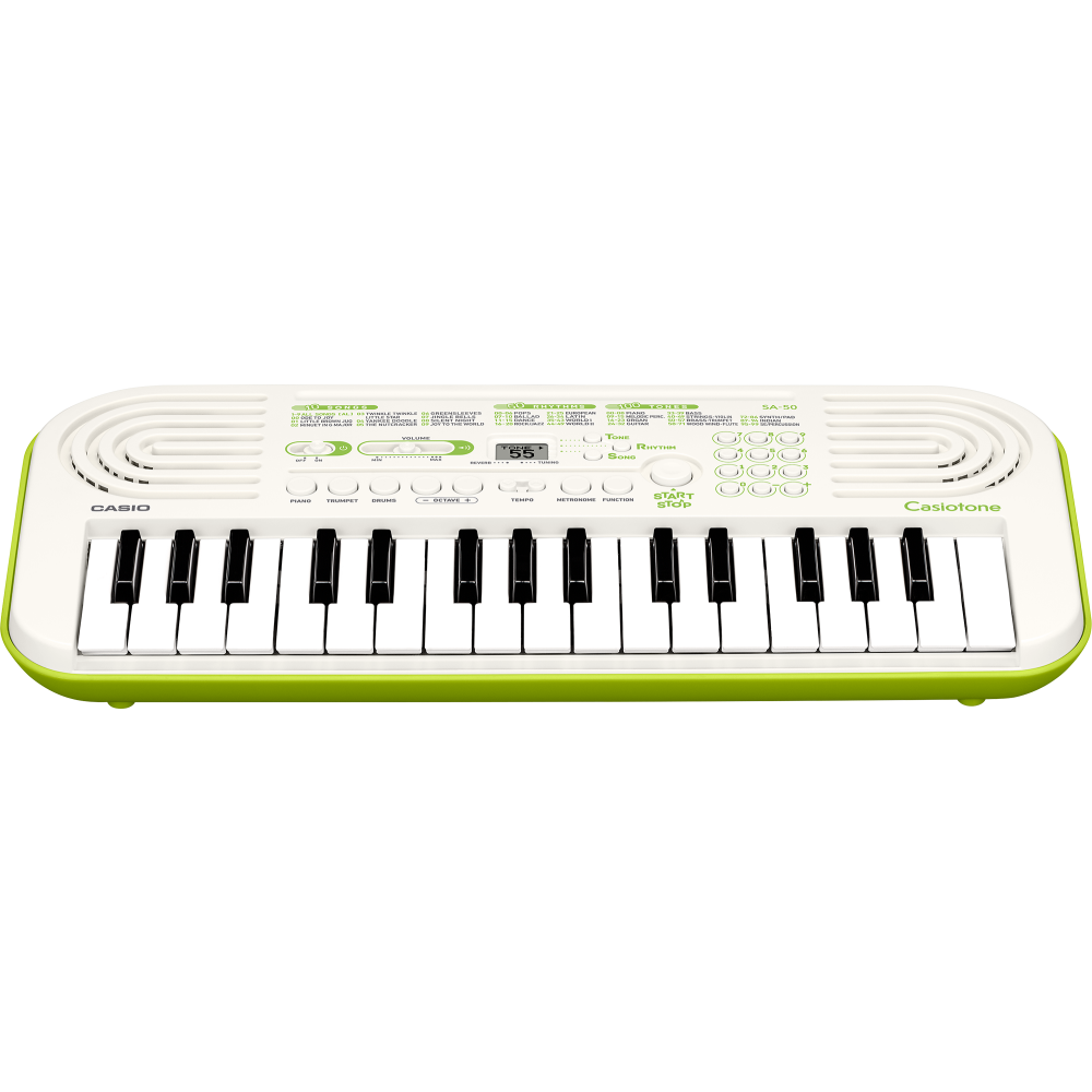 Синтезатор CASIO SA-50 White/Green - SA-50H2