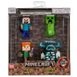 Фигурка Jada Toys Metalfigs Minecraft 4-pack (34337)