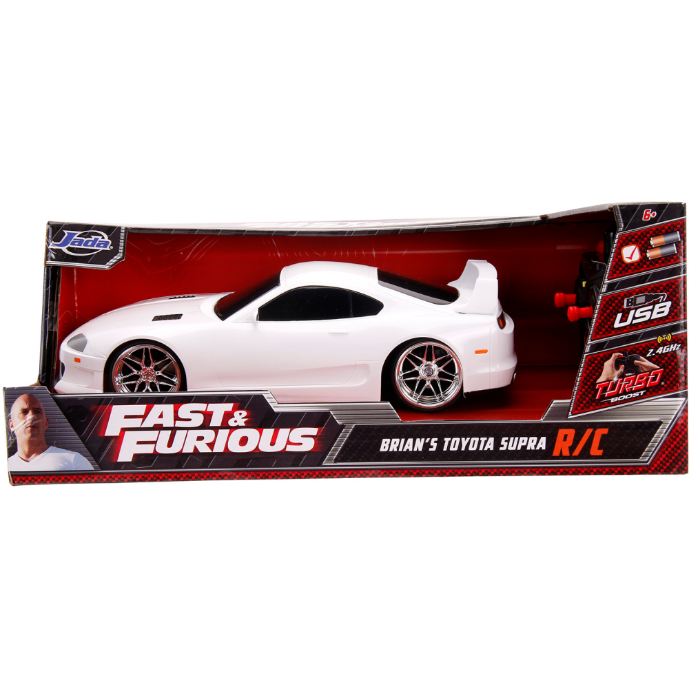 Радиоуправляемая модель Jada Toys Fast & Furious R/C 1995 Toyota Supra:  купить в интернет магазине Регард Москва: цена, характеристики, описание,  отзывы