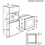 Встраиваемая микроволновая печь AEG MSB2547D-M