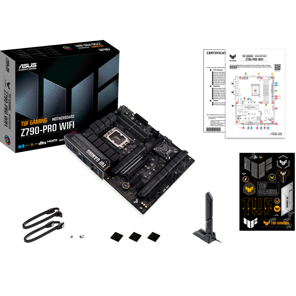 Материнская плата ASUS TUF GAMING Z790-PRO WIFI: купить в интернет магазине  Регард Москва: цена, характеристики, описание, отзывы