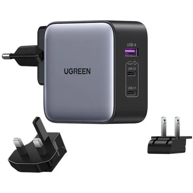 Сетевое зарядное устройство UGREEN CD296 Space Gray (90409)