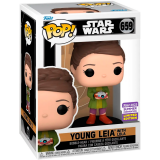 Фигурка Funko POP! Bobble Star Wars Obi-Wan Kenobi Young Leia with Lola (71741)