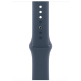 Умные часы Apple Watch SE 2 44mm Silver Aluminum Case with Storm Blue Sport Band M/L (MREE3LL/A)