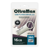 USB Flash накопитель 16Gb OltraMax 380 Silver (OM-16GB-380-Silver)