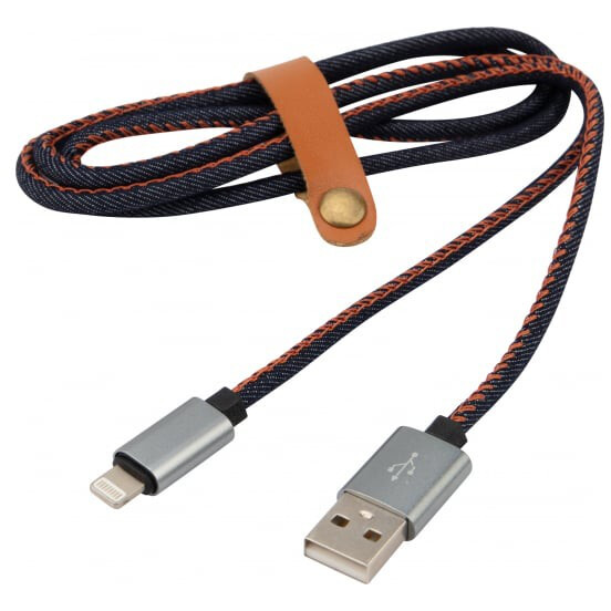 Кабель USB - Lightning, 1м, Rexant 18-4248