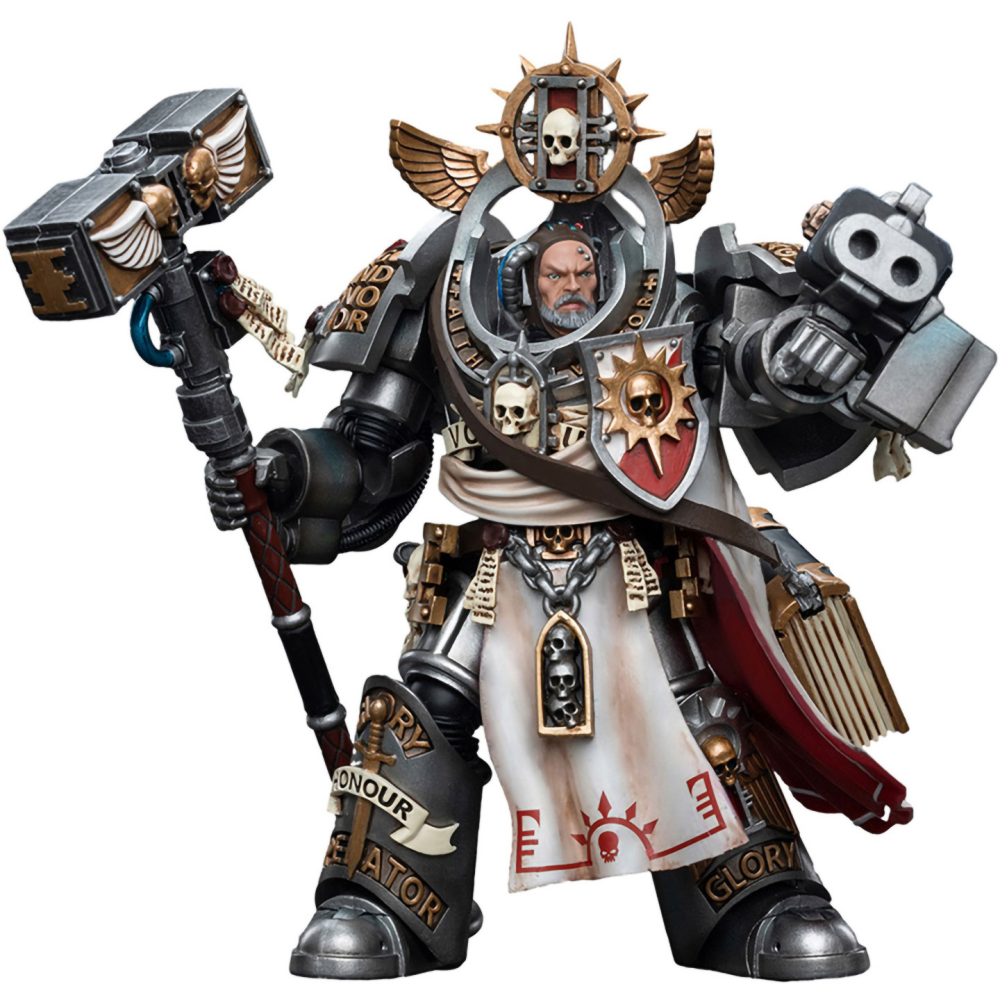 Фигурка JOYTOY Warhammer 40K Grey Knights Grand Master Voldus - 6973130376335