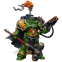 Фигурка JOYTOY Warhammer 40K Salamanders Captain Adrax Agatone - 6973130376809