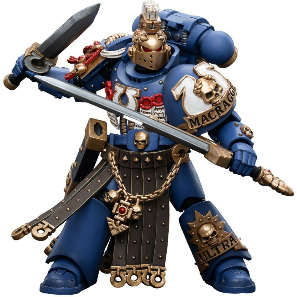 Фигурка JOYTOY Warhammer 40K Ultramarines Honour Guard Chapter Champion - 6973130376526
