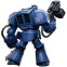 Фигурка JOYTOY Warhammer 40K Ultramarines Terminators Brother Caesaran - 6973130376694 - фото 4