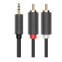 Кабель 3.5 Jack (M) - 2x RCA (M), 2м, UGREEN AV102 - 10510