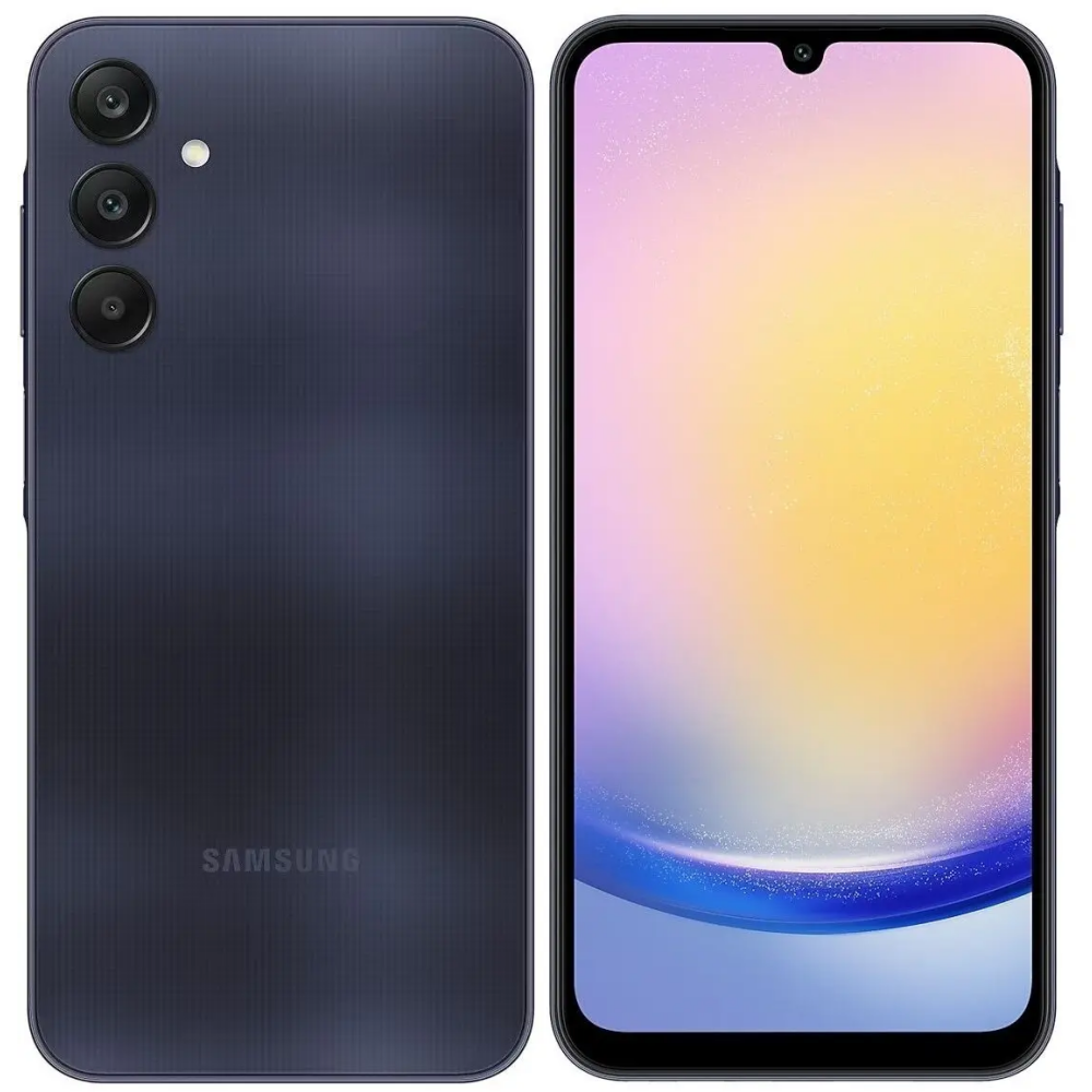 Смартфон Samsung Galaxy A25 6/128Gb Black (SM-A256EZKDCAU)