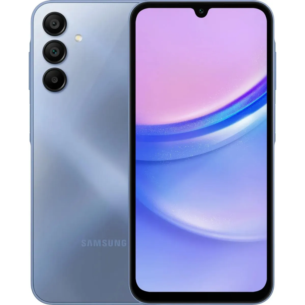 Смартфон Samsung Galaxy A15 8/256Gb Blue (SM-A155FZBICAU): купить в  интернет магазине Регард Москва: цена, характеристики, описание, отзывы