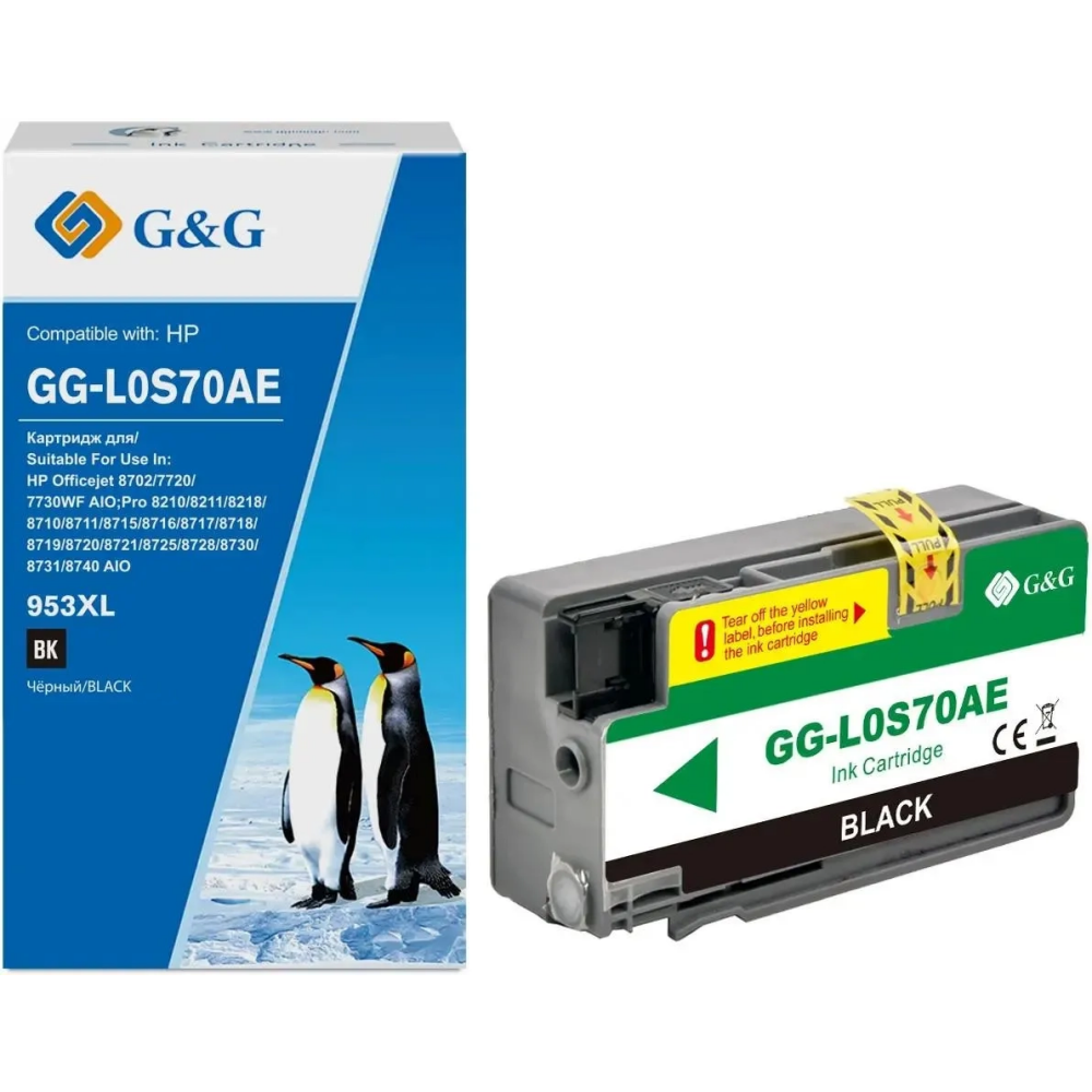 Картридж G&G GG-L0S70AE Black