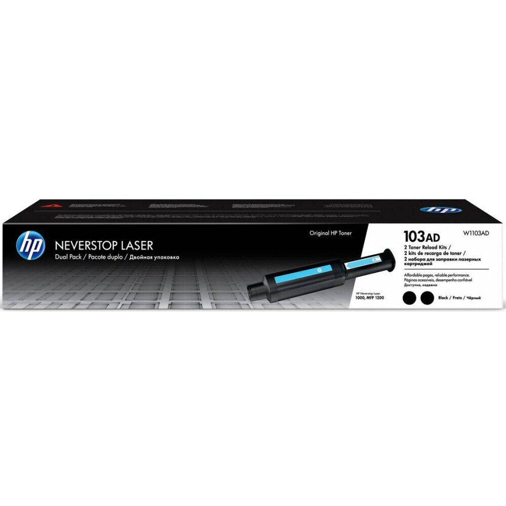 Картридж HP W1103AD (№103AD) Black